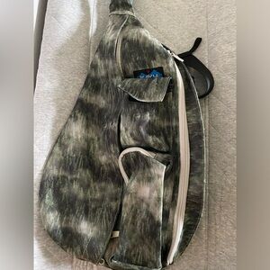 Kavu Rope Sling Bag - Rare Archived Color - Trees Forest